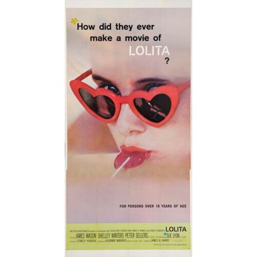 146. Three Sheet (40.75" x 83.5"); Very Fine on Linen ### LOLITA (1962)