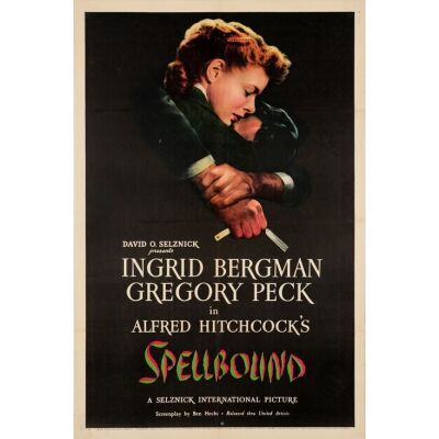 201. One Sheet (27" x 41"); Very Fine- on Linen ### SPELLBOUND (1945)