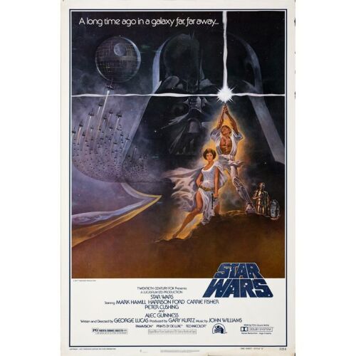 205. One Sheet (27" x 41"); Style A, First Printing; Very Fine- Rolled ### STAR WARS: A NEW HOPE (1977)
