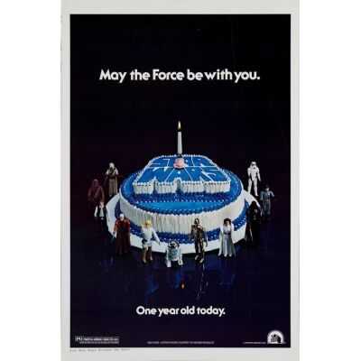 210. One Sheet (27" x 41"); Happy Birthday Style; Very Fine- Rolled ### STAR WARS: A NEW HOPE (1978)