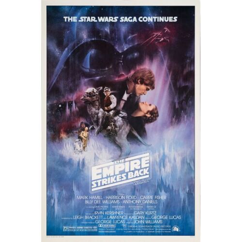 215. One Sheet (27" x 41"); Studio Style A; Very Fine+ Rolled ### STAR WARS: THE EMPIRE STRIKES BACK (1980)