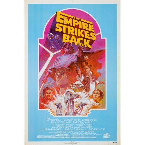 217. One Sheet (27" x 41"); Teal Style; Very Fine+ Rolled ### STAR WARS: THE EMPIRE STRIKES BACK (R-1982)