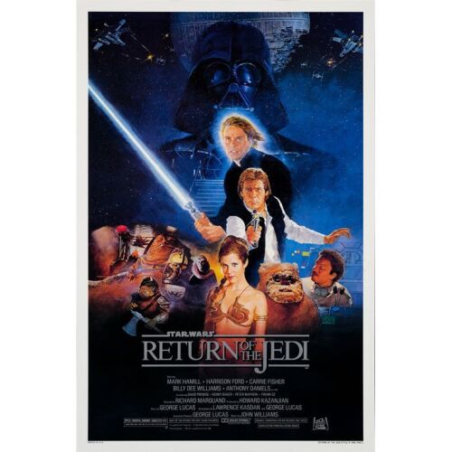 221. International Studio Style One Sheet (27" x 41"); The Howard Kazanjian Collection; Style B; Near Mint Rolled ### STAR WARS: RETURN OF THE JEDI (1983)