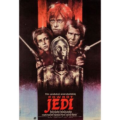 222. Full-Bleed Polish Poster (26" x 38.5"); The Collection of the Late J. Stephen Ryan; Very Fine+ on Linen ### STAR WARS: RETURN OF THE JEDI (1984)