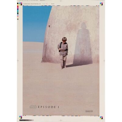 224. Printer's Proof (13.5" x 19"); Very Fine+ Rolled ### STAR WARS: THE PHANTOM MENACE (1999)