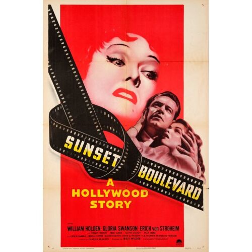 227. One Sheet (27" x 41"); Style A; Very Fine+ Folded ### SUNSET BOULEVARD (1950)