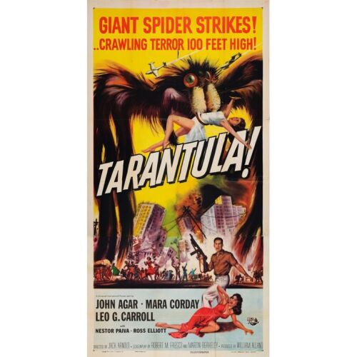 228. Three Sheet (41" x 80"); The Collection of the Late J. Stephen Ryan; Style A; Very Fine- Folded ### TARANTULA (1955)