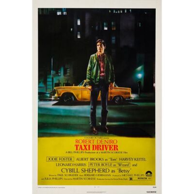 238. One Sheet (27" x 41"); Very Fine+ on Linen ### TAXI DRIVER (1976)