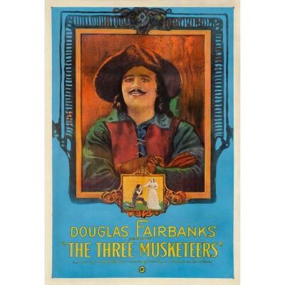 248. One Sheet (28" x 41"); Stone Lithograph; Very Good+ on Linen ### THE THREE MUSKETEERS (1921)
