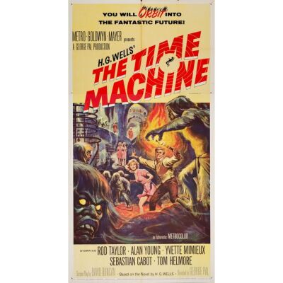 252. Three Sheet (41" x 79"); The Collection of the Late J. Stephen Ryan; Very Fine Folded ### THE TIME MACHINE (1960)