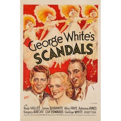 72. One Sheet (27" x 41"); Stone Lithograph; Very Fine- on Linen ### GEORGE WHITE'S SCANDALS (1934)