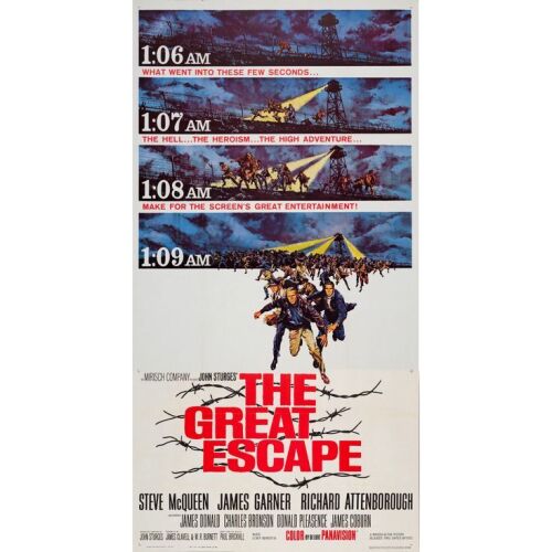 81. Three Sheet (41" x 79"); The Collection of the Late J. Stephen Ryan; Near Mint Folded ### THE GREAT ESCAPE (1963)