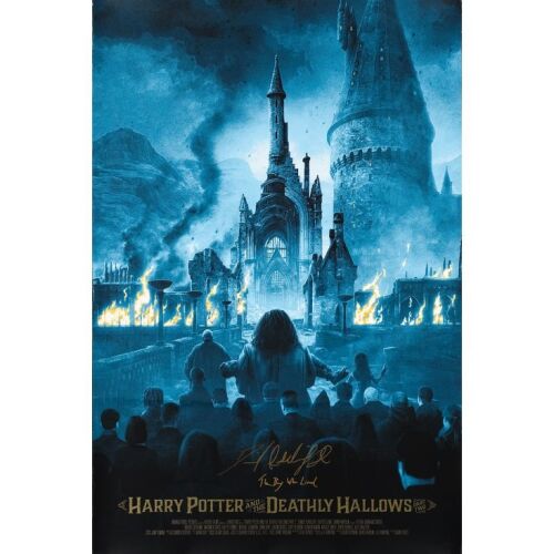 87. Screen Printed Poster (24" x 36") Signed by Daniel Radcliffe (Beckett COA); Limited Edition #88/185; Fine+ Rolled ### HARRY POTTER AND THE DEATHLY HALLOWS: PART 2 (2024)
