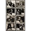 90. British B&W FOH Cards Set (8) (8" x 10"); Country-of-Origin; Very Fine- ### HORROR OF DRACULA (1958)