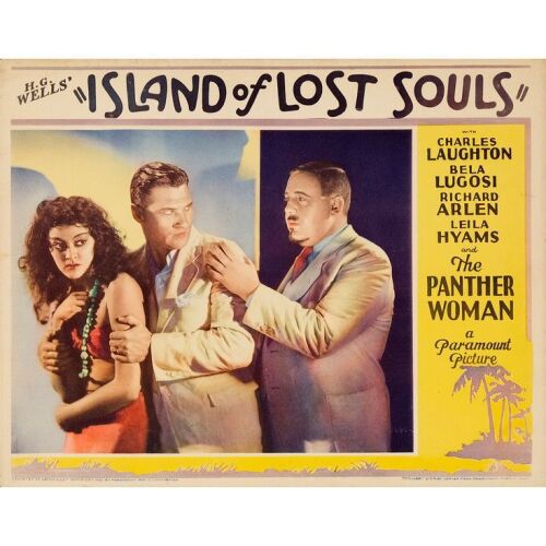 102. Lobby Card (11" x 14"); Near Mint ### ISLAND OF LOST SOULS (1932)