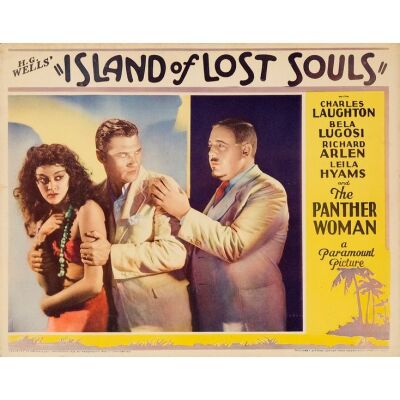 102. Lobby Card (11" x 14"); Near Mint ### ISLAND OF LOST SOULS (1932)