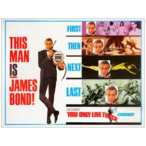 119. Subway Poster (60" x 45"); Advance; Very Fine+ Rolled ### JAMES BOND: YOU ONLY LIVE TWICE (1967)