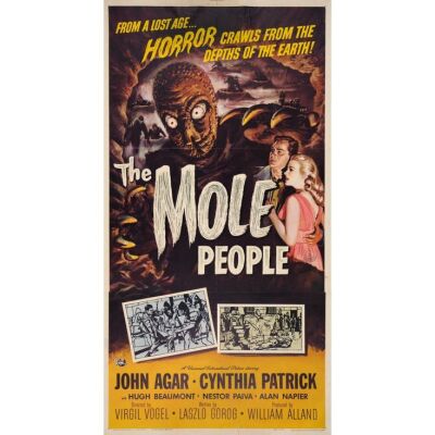 156. Three Sheet (42" x 79"); The Collection of the Late J. Stephen Ryan; Fine on Linen ### THE MOLE PEOPLE (1956)