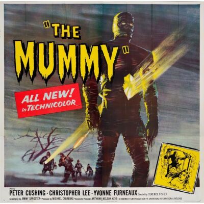 158. Six Sheet (80" x 80"); The Collection of the Late J. Stephen Ryan; Very Fine+ Folded ### THE MUMMY (1959)
