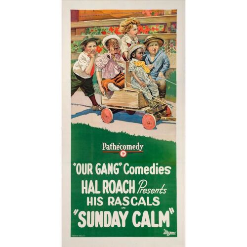 172. Three Sheet (41" x 79"); Stone Lithograph; Very Fine- on Linen ### OUR GANG: SUNDAY CALM (1923)