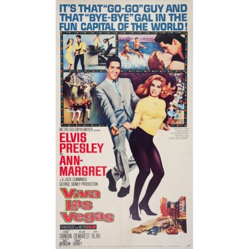 263. Three Sheet (41.5" x 75.5"); The Collection of the Late J. Stephen Ryan; Very Fine- on Linen ### VIVA LAS VEGAS (1964)
