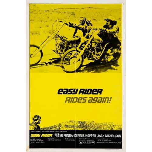 410. One Sheet (27" x 41"); Very Fine- Folded ### EASY RIDER (R-1972)