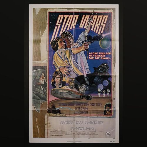 STAR WARS: EPISODE IV: A NEW HOPE (1977) - US One-Sheet Style-D Poster