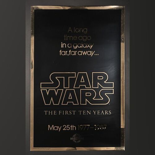 STAR WARS: EPISODE IV: A NEW HOPE (1977) - US One-Sheet "Gold Anniversary" Poster