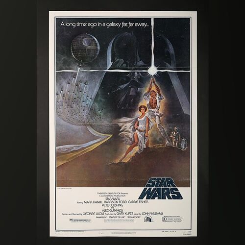 STAR WARS: EPISODE IV: A NEW HOPE (1977) - US One-Sheet Style-A Poster