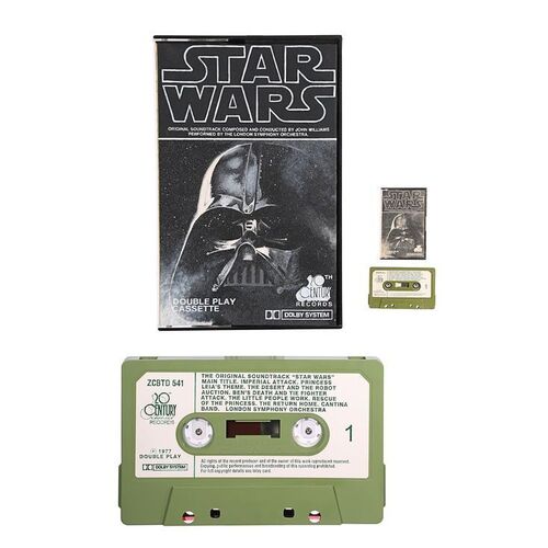 STAR WARS: EPISODE IV: A NEW HOPE (1977) - US Giant Cassette Artwork Display