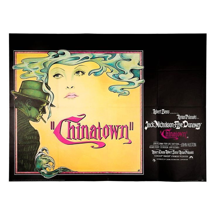 CHINATOWN (1974) - UK Quad Poster - Current price: £100