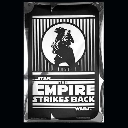 STAR WARS: EPISODE V: THE EMPIRE STRIKES BACK (1980) - US One-Sheet Silver Mylar 10th Anniversary Style-B Poster