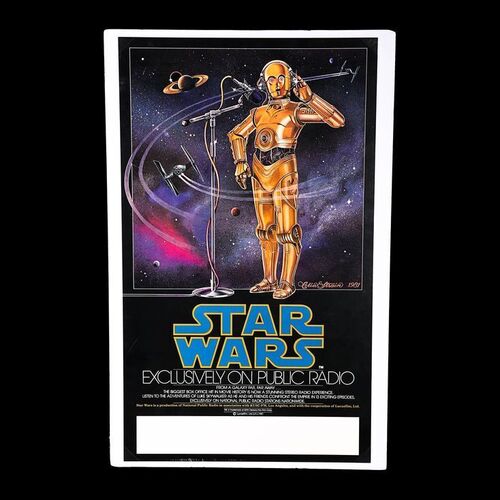 STAR WARS: EPISODE IV: A NEW HOPE (1977) - US National Public Radio Poster
