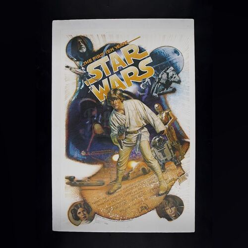 STAR WARS: ANNIVERSARY (1978-1987) - US One-Sheet "Struzan" Poster