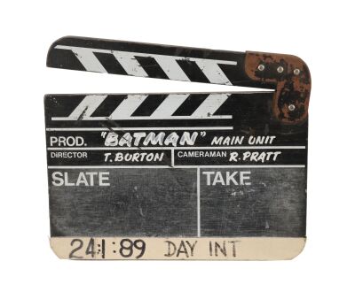34. Photo-Matched "A" Camera Clapperboard ### BATMAN (1989)