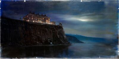 49. Hand-Painted Syd Dutton Wayne Manor Matte Painting ### BATMAN FOREVER (1995)