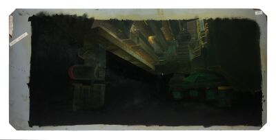75. Matthew Yuricich Collection: Hand-Painted Matthew Yuricich City Street Matte Painting ### BLADE RUNNER (1982)