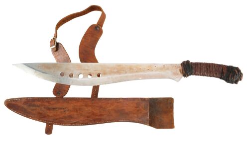 85. Eli's (Denzel Washington) Screen-Matched Aluminum Machete and Sheath ### THE BOOK OF ELI (2010)