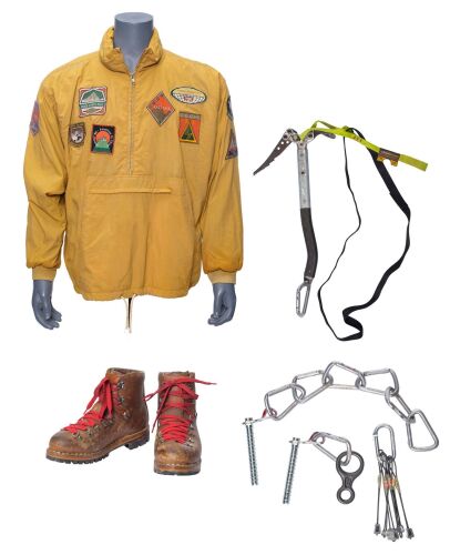 98. Gabe Walker (Sylvester Stallone) Jacket, Boots, and Accessories ### CLIFFHANGER (1993)