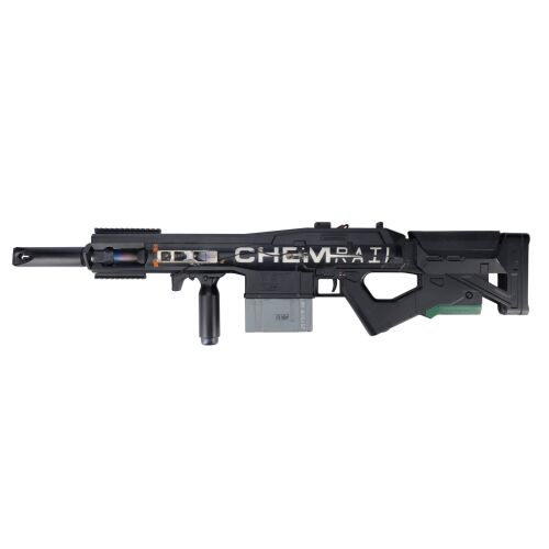 116. Max Da Costa's (Matt Damon) Screen-Matched Light-Up Mechanical TST Chemrail Rifle ### ELYSIUM (2013)