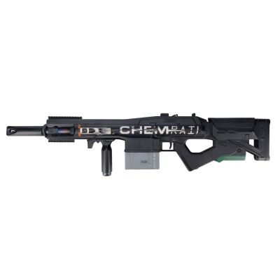 116. Max Da Costa's (Matt Damon) Screen-Matched Light-Up Mechanical TST Chemrail Rifle ### ELYSIUM (2013)