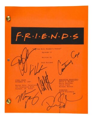 137. Cast-Autographed "The One with Phoebe's Uterus" Script ### FRIENDS (T.V. SERIES, 1994-2004)