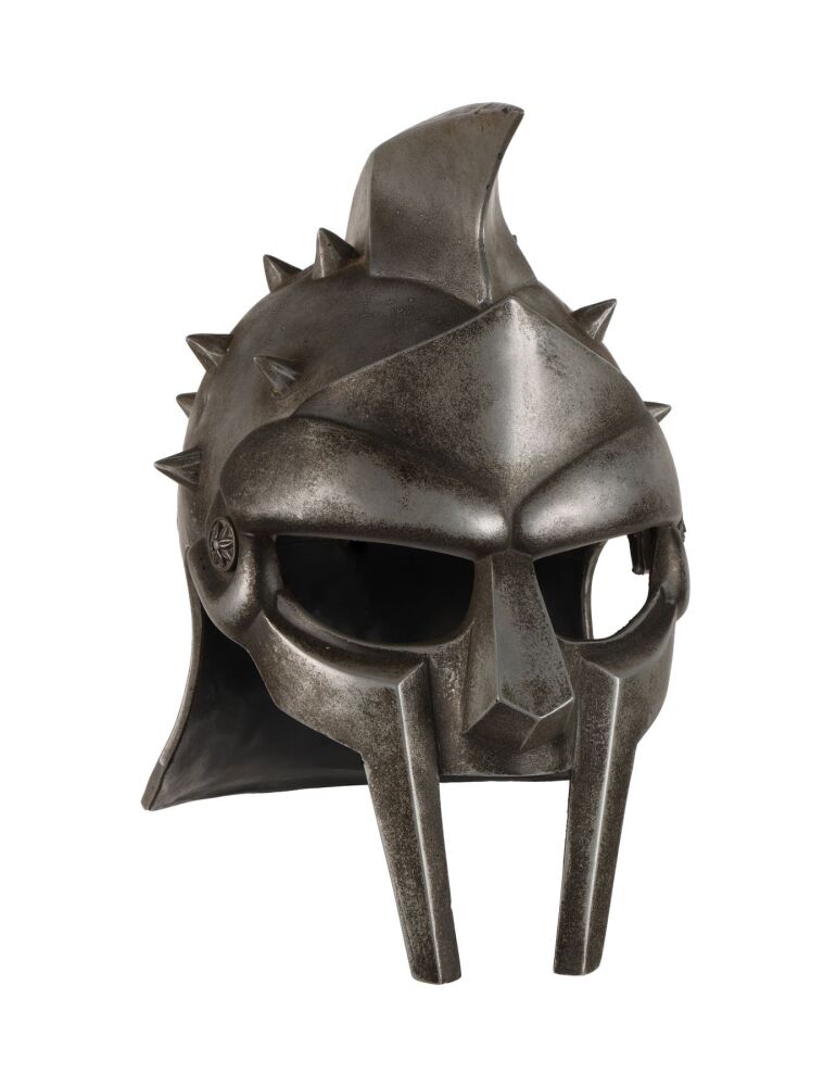 151. Maximus Decimus Meridius' (Russell Crowe) Arena Helmet and 151. Maximus Decimus Meridius' (Russell Crowe) Arena Helmet and