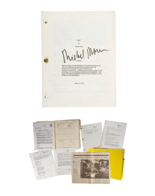 196. Michael Mann's Personal Production Folder with Autographed Script ### HEAT (1995)