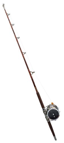 221. Quint's (Robert Shaw) Screen- and Photo-Matched Fenwick Deluxe 670 130 lb. Fishing Rod with Production-Used Penn Senator 16/0 Reel ### JAWS (1975)
