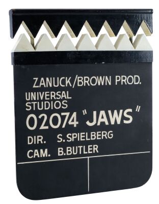 222. Shark Tooth Clapperboard ### JAWS (1975)