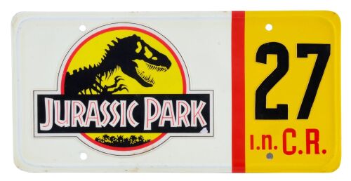 231. Park Jeep License Plate ### JURASSIC PARK (1993)