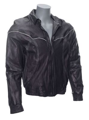 239. The Chameleon's Screen-Matched Leather Michael Knight (David Hasselhoff) Disguise Jacket ### KNIGHT RIDER (T.V. SERIES, 1982 - 1986)