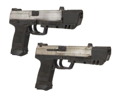 242. Pair of Lara Croft's (Angelina Jolie) Stunt Pistols ### LARA CROFT: TOMB RAIDER (2001)