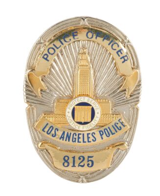 252. Mike Papac Collection: Martin Riggs' (Mel Gibson) LAPD Badge ### LETHAL WEAPON 3 (1992)